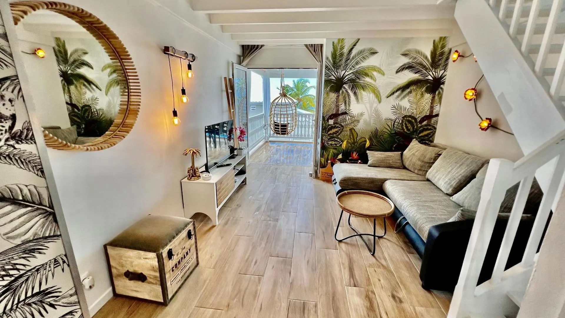 Duplex Jungle Bleue Terrasse Vue Mer Incroyable Marigot  Saint-Martin