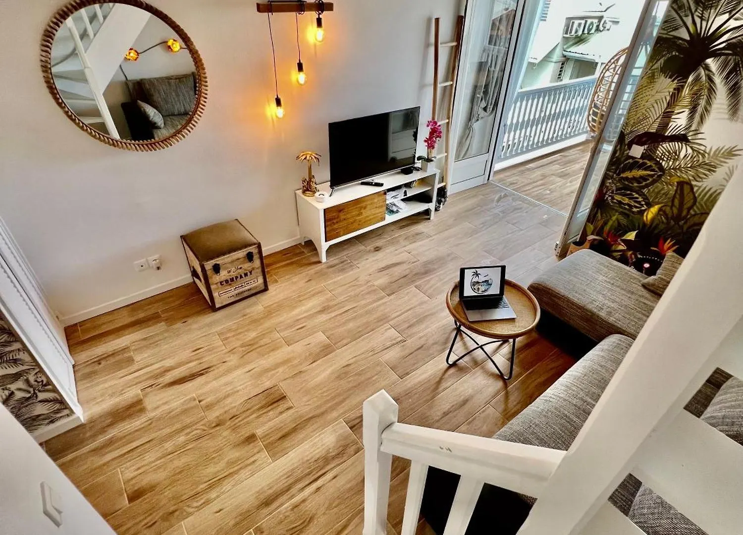 Duplex Jungle Bleue Terrasse Vue Mer Incroyable Marigot